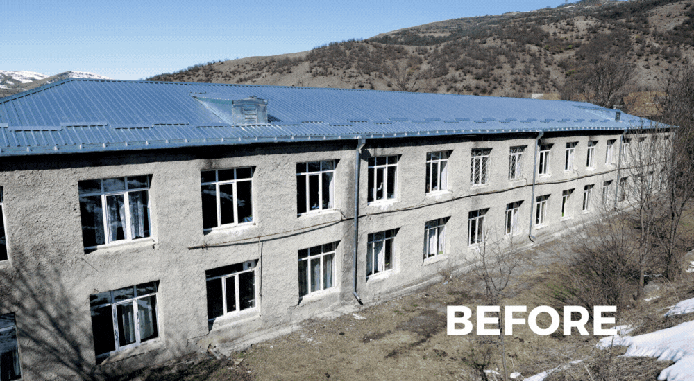 Debet School Before/After